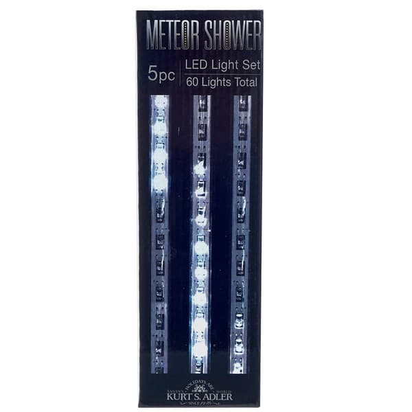 Kurt S. Adler 60-Light 5pc. Meteor Shower Snowfall Set