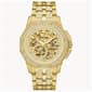 Mens Bulova Octava Automatic Goldtone Crystal Watch - 98A292 - image 1