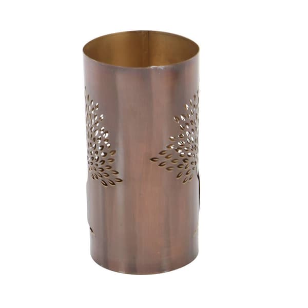 9th & Pike&#174; Cylindrical Pierced Metal Candle Holders - Set of 3