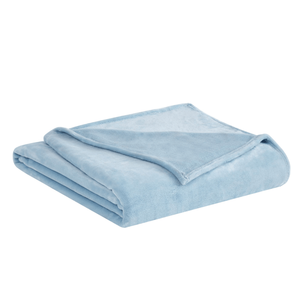 Truly Soft Solid Velvet Plush Blanket