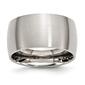 Mens Gentlemen's Classics&#40;tm&#41; Stainless Steel Brushed Wedding Band - image 1