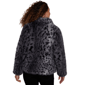 Petite Skye’s the Limit Icy Blue Sparkle Leopard Jacket - image 2
