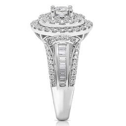Diamond Classics™ White Gold 1ctw. Halo Bridal Ring