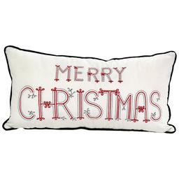 Harper Loft Merry Christmas Decorative Pillow - 12x24