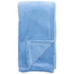 DK Baby Blue Milky Flannel Blanket