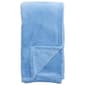 DK Baby Blue Milky Flannel Blanket - image 1