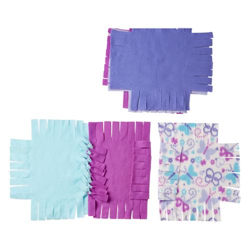 Melissa & Doug® Created by Me - Butterfly Fleece Quilt