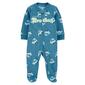 Baby Boy &#40;NB-9M&#41; Carters&#40;R&#41; Lil Brother Cars Fleece Sleeper - image 1