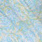 Plus Size Hearts of Palm Aqua Fresh Short Sleeve Abstract Blouse - image 5