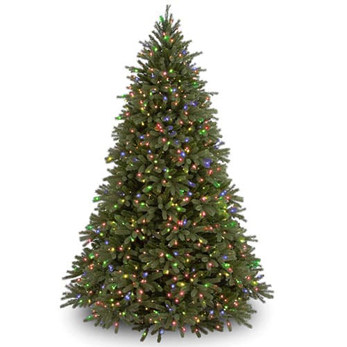 National Tree 7.5ft. Multicolor Pre-Lit Jersey Fraser Tree