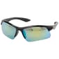 Mens Custom Eyes Silver Sunglasses - image 1