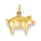 Gold Classics&#40;tm&#41; 14kt. Gold Pig Charm - image 1