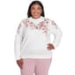 Plus Size Alfred Dunner Telluride Pointelle Chenille Sweater - image 1