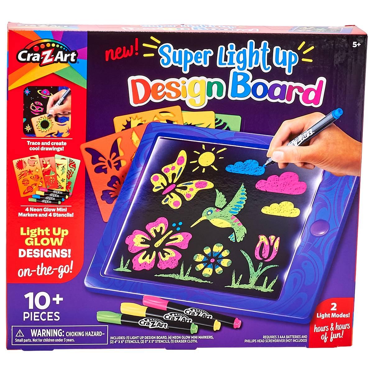 Cra-Z-Art(tm) Super Light Up Design Board