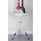 9th & Pike® White Metal Coastal Accent Table - image 4