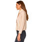 Womens Democracy Long Sleeve Bubble Hem Sweatshirt - image 3