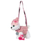Girls Poochie & Co. Pomeranian Lurex Tweed Boucle Plush Purse - image 1