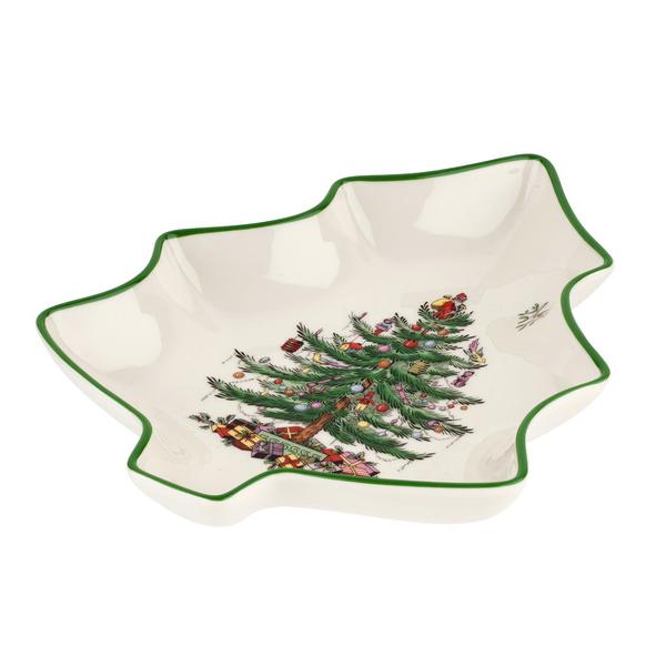 Spode Christmas Tree Shaped Dish - image 