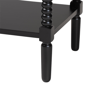 Baxton Studio Braith Farmhouse Black Wood 1-Drawer Nightstand - image 6
