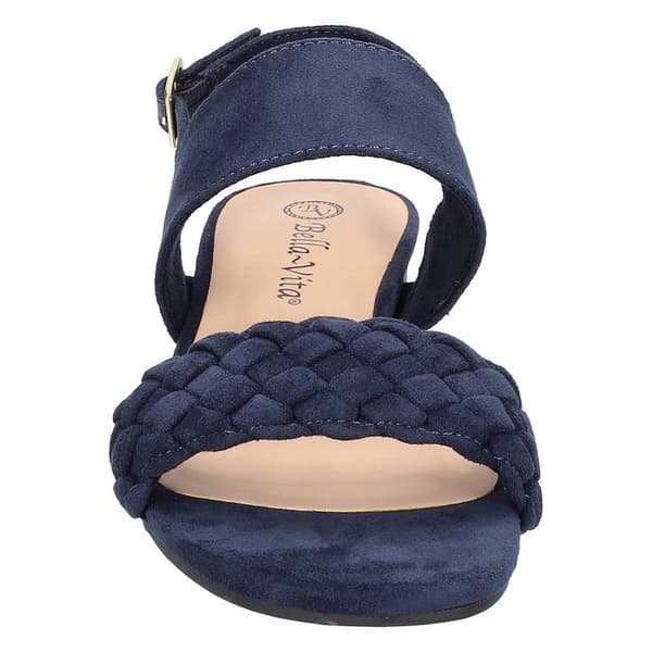 Womens Bella Vita Ellison Block Heel Slingback Sandals