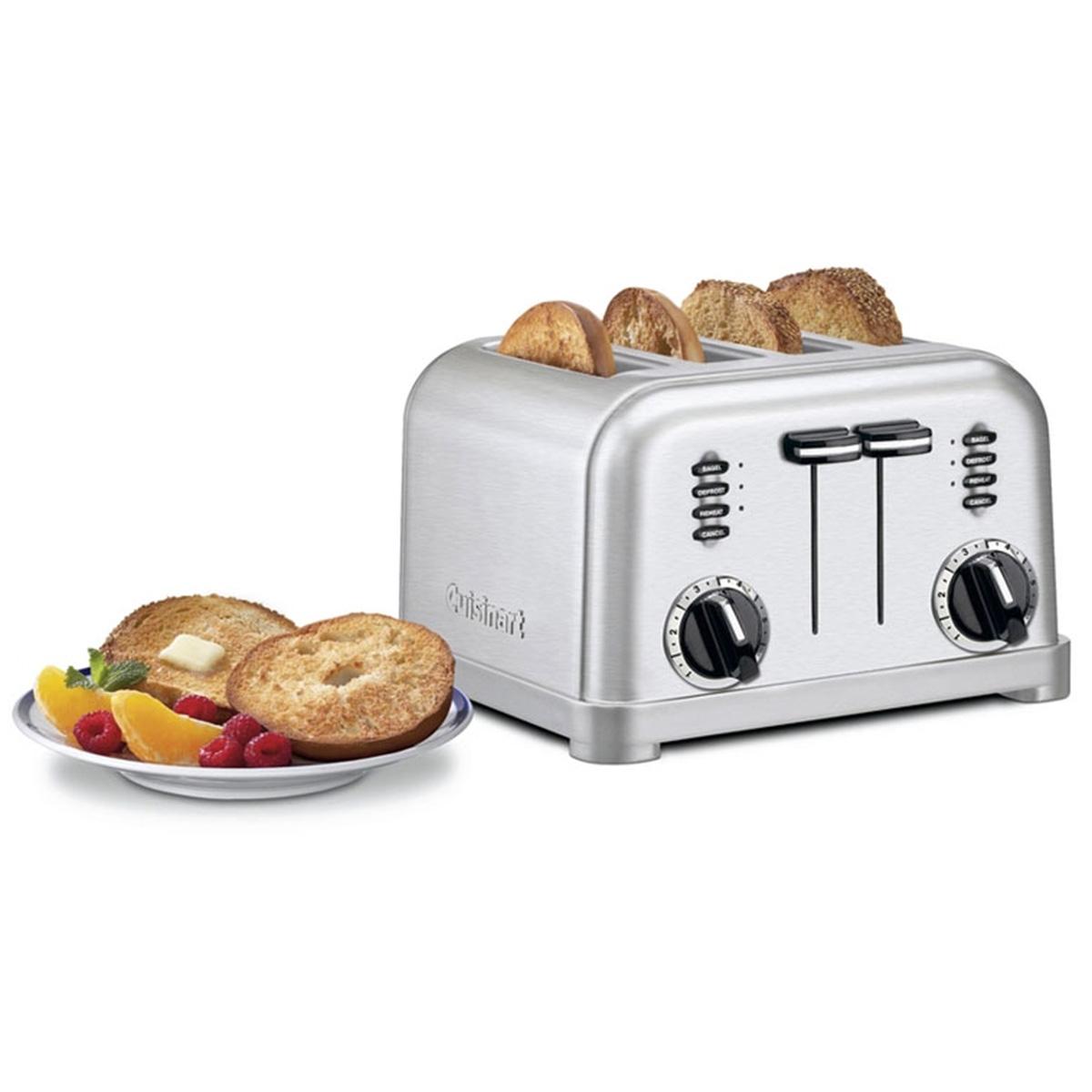 Cuisinart® Metal Classic 4-Slice Toaster