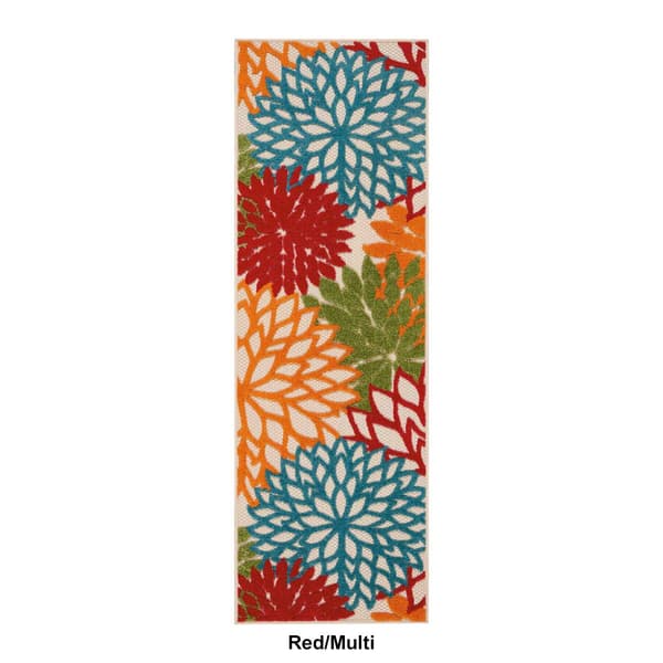 Nourison Aloha Tropical Indoor/Outdoor Runner