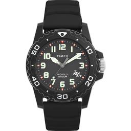 Mens Timex(R) Main Street Black Dial Watch - TW5M61200JT