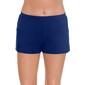 Plus Size American Beach Solid Double Zip Pocket Swim Short - image 1