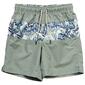 Mens Hawaiian Authentics Color Block Tropic Swim Trunks - image 2