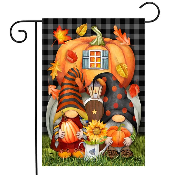 Briarwood Lane Gnome Home Garden Flag - image 
