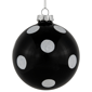 Northlight 2pk. Polka Dot Christmas Glass Ball Ornaments - image 3