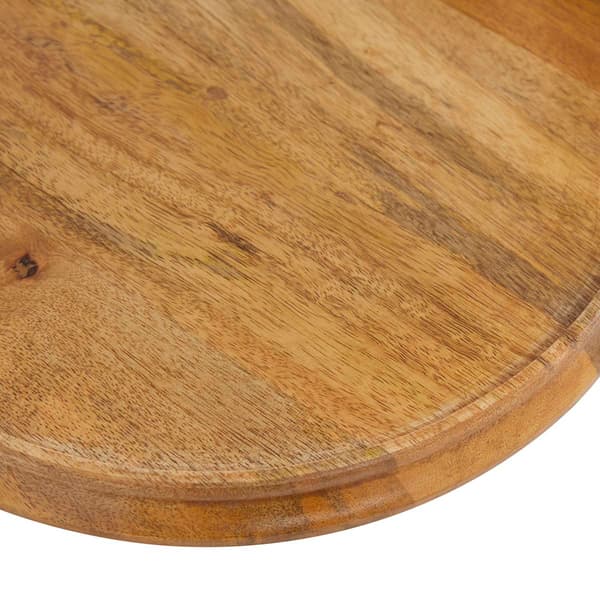 9th &amp; Pike® Round Wood Plate with Cloche Cover
