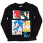 Boys (8-20) Sonic(tm) The Hedgehog & Friends Long Sleeve Tee - Black - image 1