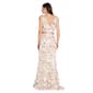 Womens R&M Richards Sleeveless Ethereal Bloom Gown - image 2