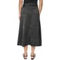 Womens DKNY Tie Waist Contrast Stitch Midi Skirt - image 2