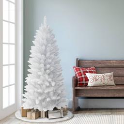 Puleo International 5ft. Carson Artificial Pine Christmas Tree