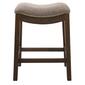 New Ridge Home Goods Sadie Weathered Wood Counter-Height Barstool - image 3