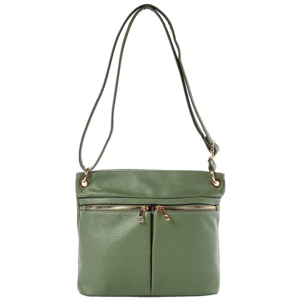 Women''s DS Fashion with Front Zip Pockets Crossbody - image 