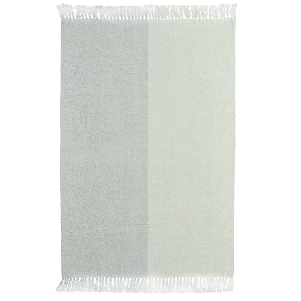 Palm Aire Kiawah Beige/White Woven Throw Blanket