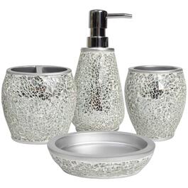 Sweet Home Collection Glamour Toothbrush Holder