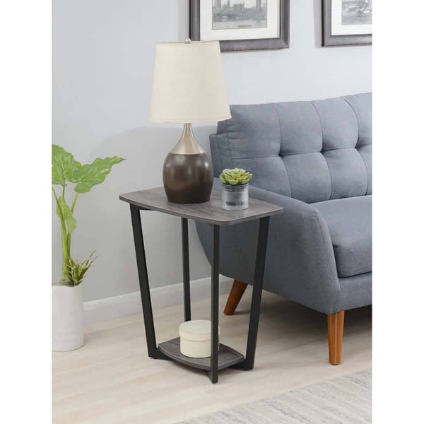 Convenience Concepts Graystone End Table w/ Shelf