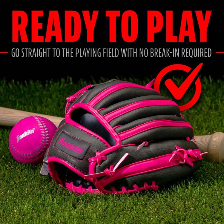 Franklin® 9.5in. RTP Teeball Glove & Ball Combo - Left Hand
