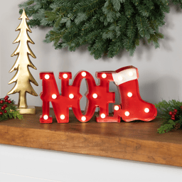 Northlight 16in. Lighted Noel Christmas Decoration