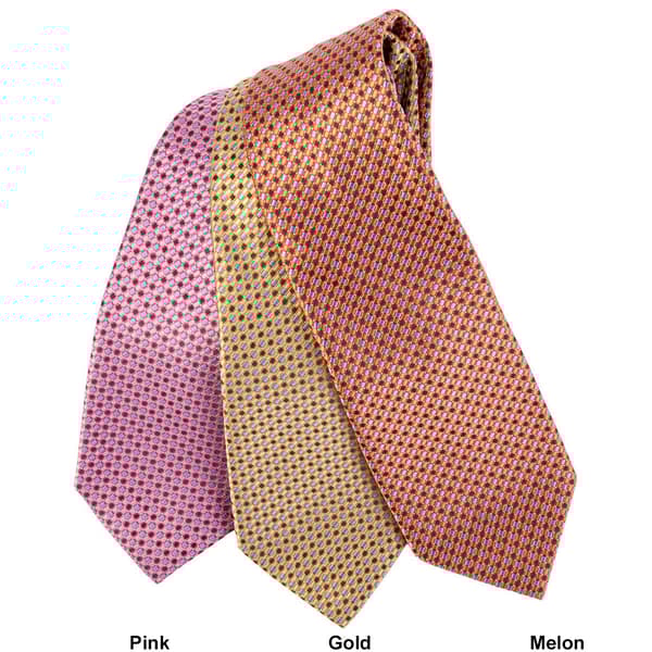 Mens John Henry Level Neat Tie