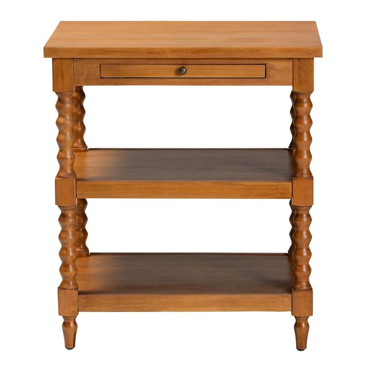 Baxton Studio Imogene Retro-Modern Wood End Table
