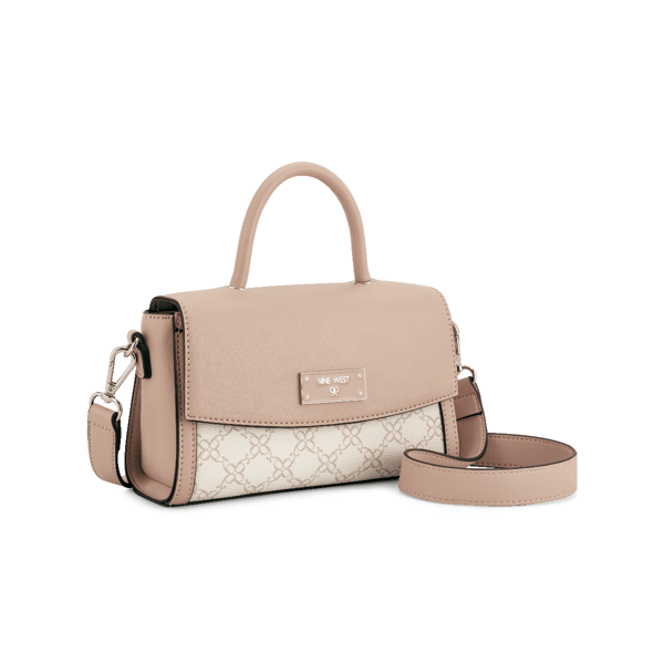 Nine West Ledger Mini Flap Crossbody $50