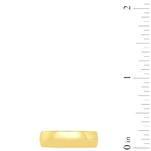 Mens Endless Affection™ Gold Vermeil Polished 6mm Band