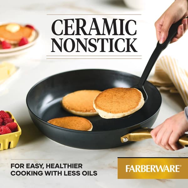 Farberware&#174; Forged Induction Ceramic Nonstick 12.25in. Frying Pan