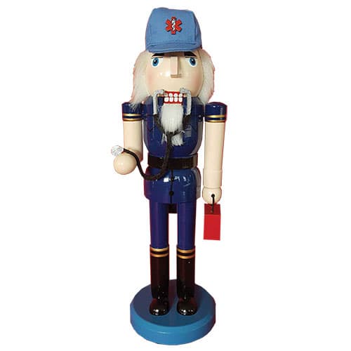 Santa's Workshop 14in. EMT Nutcracker - image 