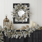 Seasonal LLC LED Dandan Pine 24in. Flocked Christmas Wreath - image 2